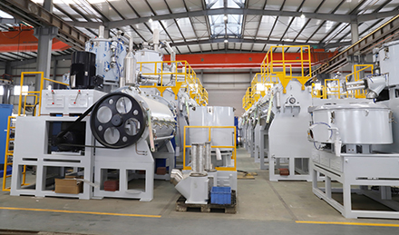 Liansu High-Speed Mixer Helps Green Production