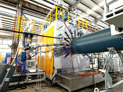 Product Delivery | OD 2400mm HDPE Spiral Pipe Extrusion Line